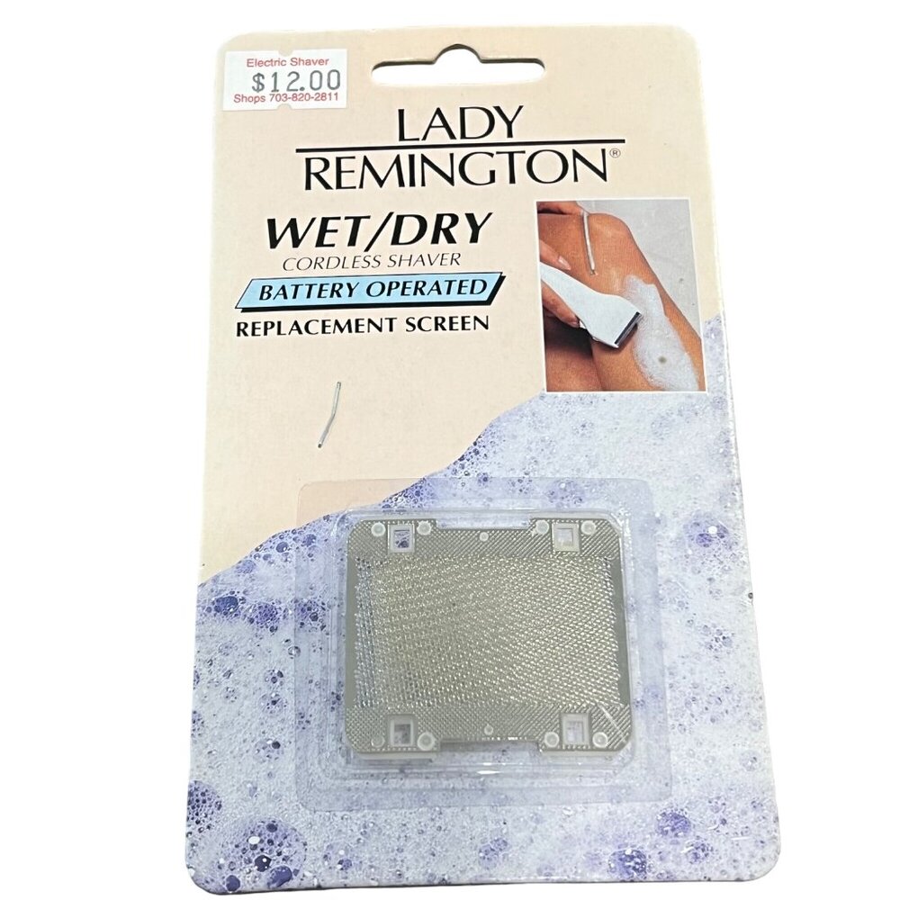 Lady Remington Wet/Dry Cordless Shaver Replacement Screen SP-111
